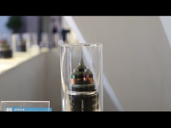 Cable sin blindaje con conductor de cobre con pantalla de cinta de cobre aislada de tres núcleos